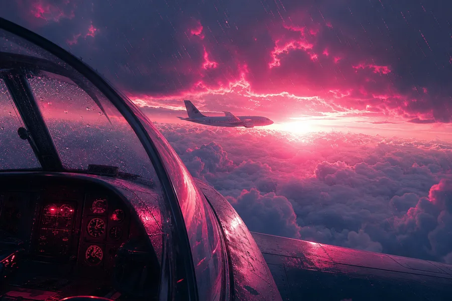 Airplane Cockpit View Above Clouds Airplanes Wallpaper 6 4K 14