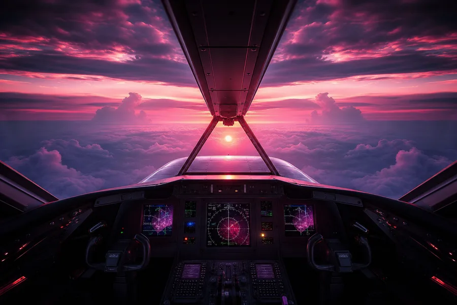 Airplane Cockpit View Above Clouds Airplanes Wallpaper 6 4K 2