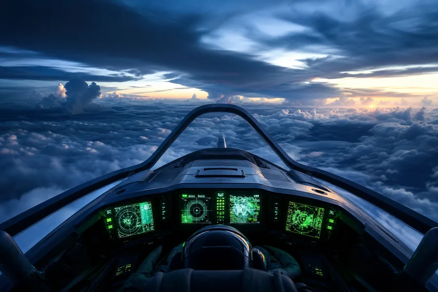 Airplane Cockpit View Above Clouds Airplanes Wallpaper 6 4K 7