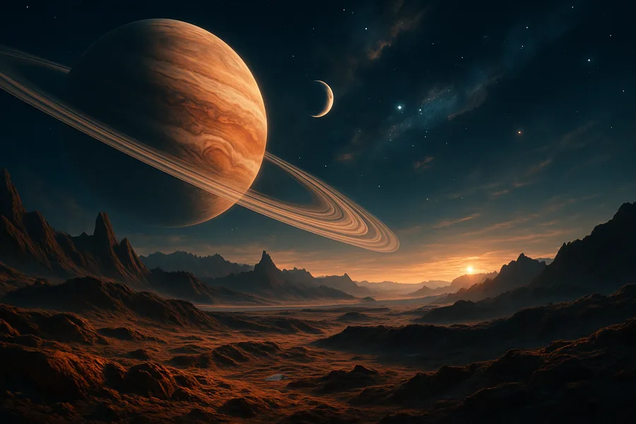 Alien Planet Landscape Space Wallpaper 7 4K