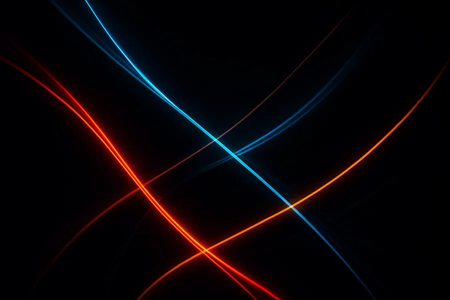 Black Amoled Neon Abstract Lines Amoled Wallpaper 1 4K
