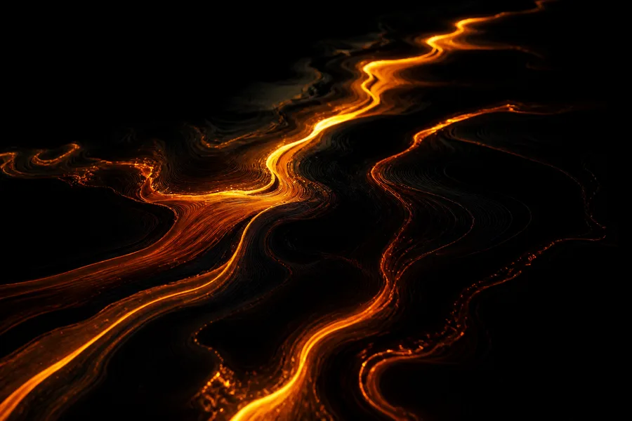 Black Amoled Neon Abstract Lines Amoled Wallpaper  9 4K