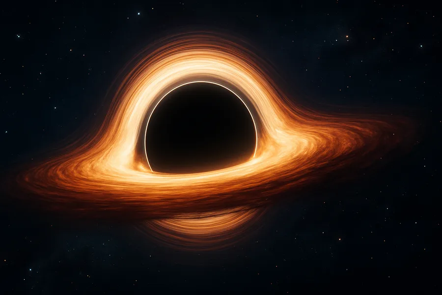 Black Hole Horizon Cinematic Space Wallpaper 19 4K