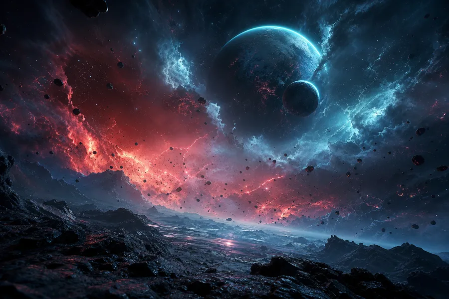 Cosmic Storm Nebula Space Wallpaper  8 4K