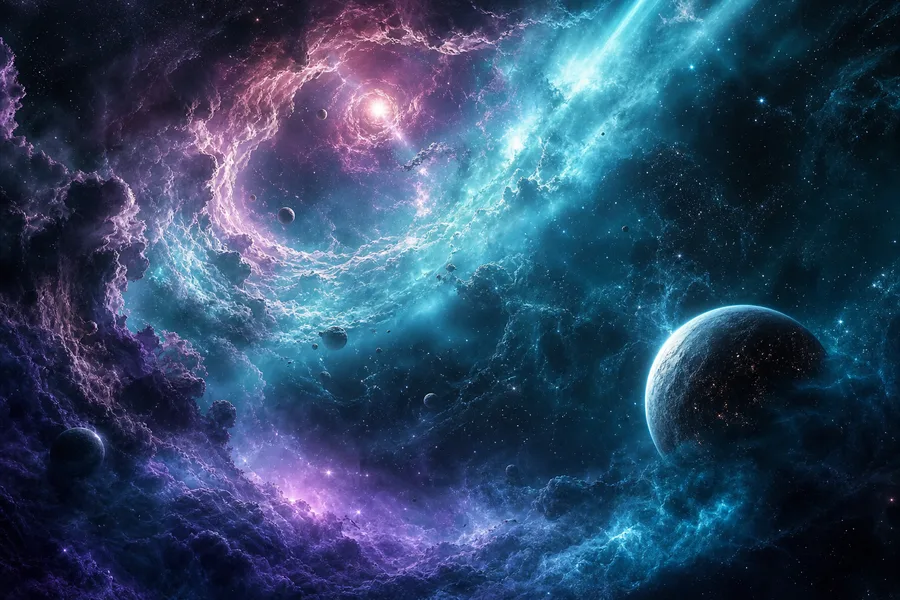Cosmic Storm Nebula Space Wallpaper 8 4K 4