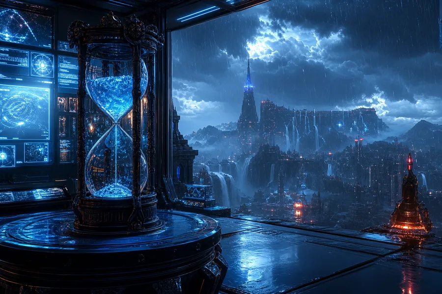 Cyberpunk Hacker Room With Neon Screens Fantasy Wallpaper 3 4K
