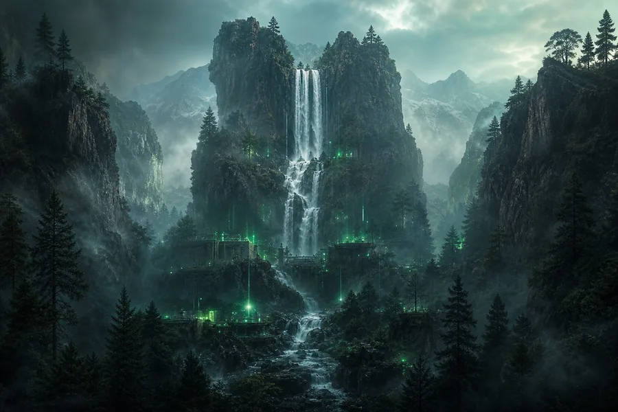 Dark Forest Fog Nature Wallpaper 2 4K 7