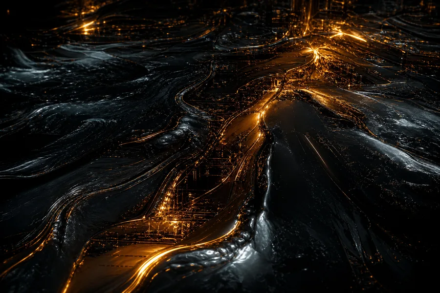 Dark Liquid Metal Abstract Amoled Wallpaper 5 4K 4