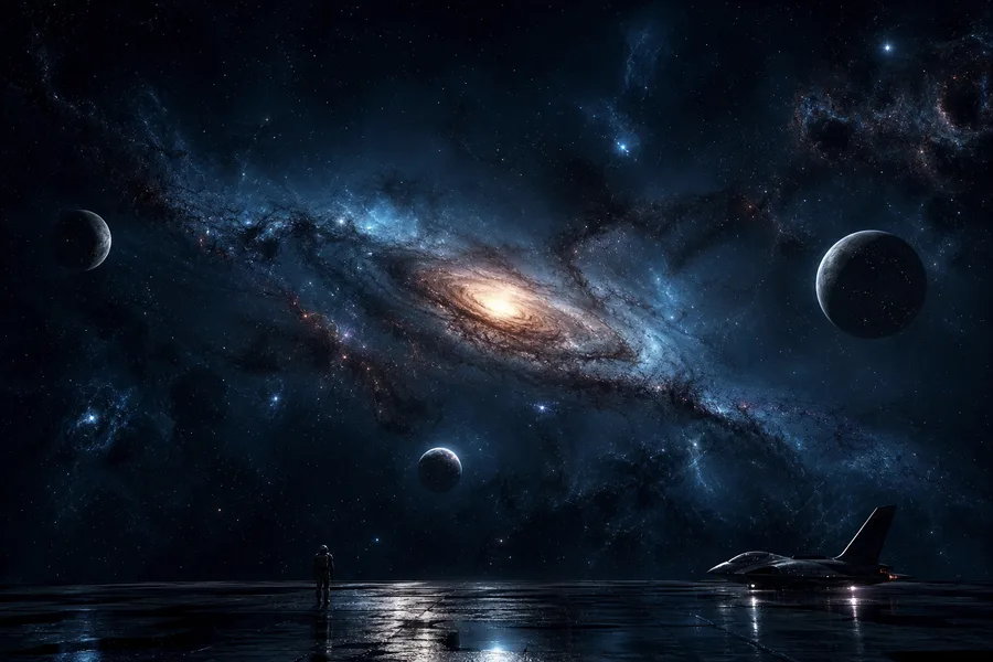 Deep Space Galaxy Nebula Space Wallpaper  1 4K