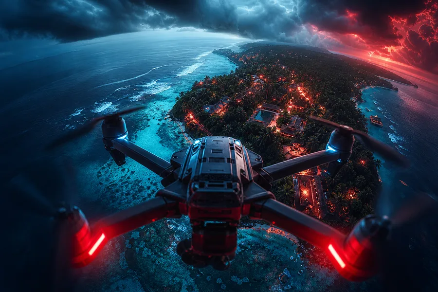 Drone View Tropical Island Drone Wallpaper 7 4K 4