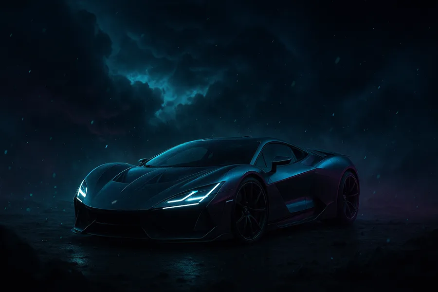 Futuristic Electric Hypercar Studio Shot Cars Wallpaper 5 4K 5