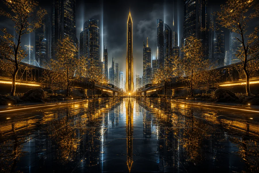 Futuristic Tokyo Street At Night Cyberpunk Wallpaper 2 4K 5