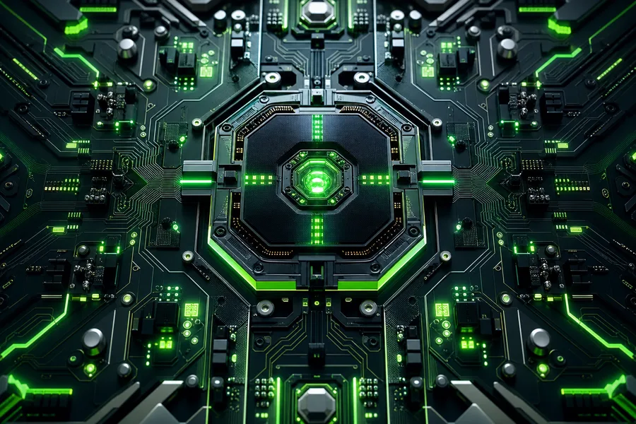High Tech Motherboard Abstract Closeup Electronics Wallpaper 5 4K 12