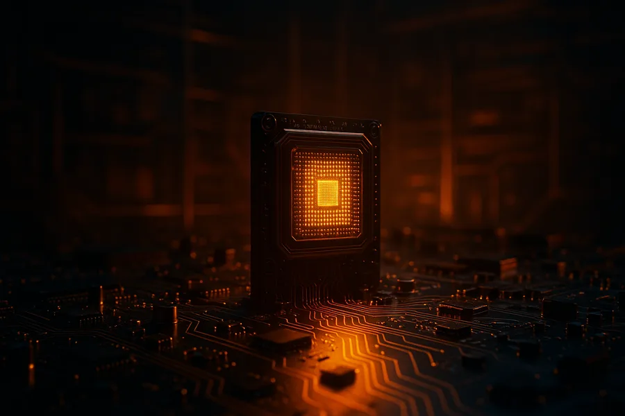 High Tech Motherboard Abstract Closeup Electronics Wallpaper 5 4K 2