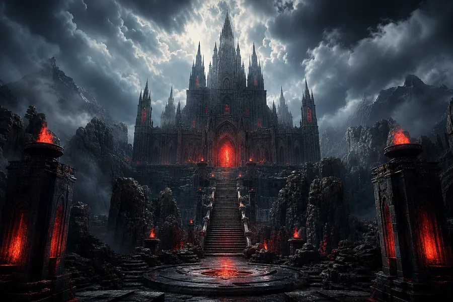Open World Fantasy Landscape Game Style Gaming Wallpaper 8 4K 10