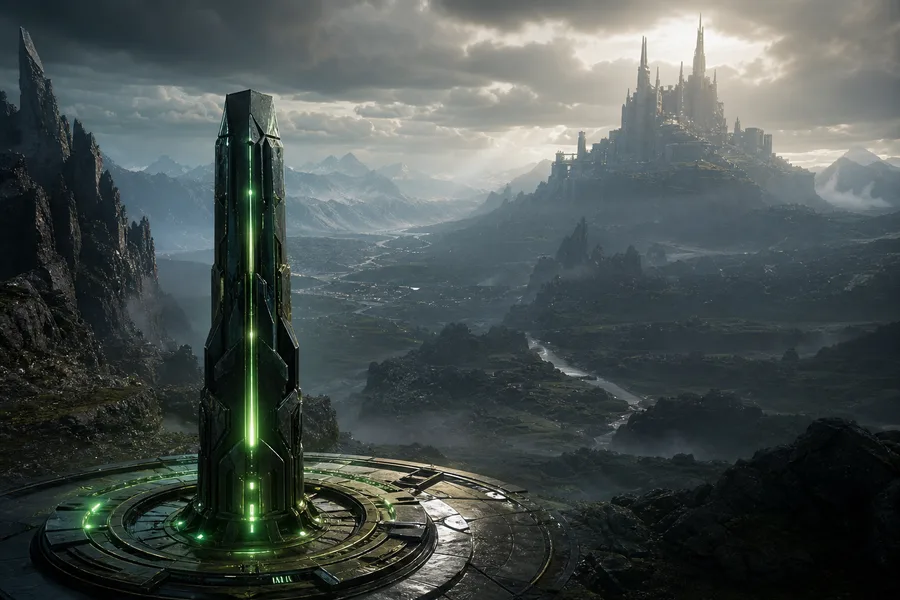 Open World Fantasy Landscape Game Style Gaming Wallpaper 8 4K 13