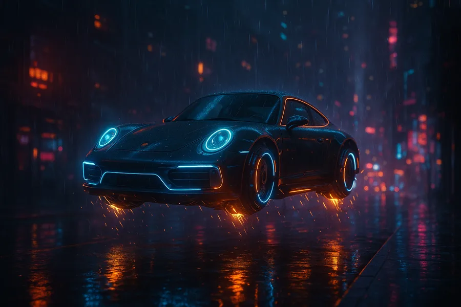 Porsche 911 On Mountain Road Sunset Cars Wallpaper 4 4K 7