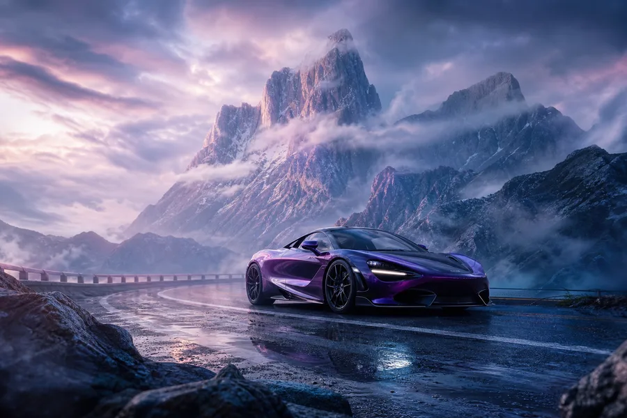 Porsche 911 On Mountain Road Sunset Cars Wallpaper 4 4K 9