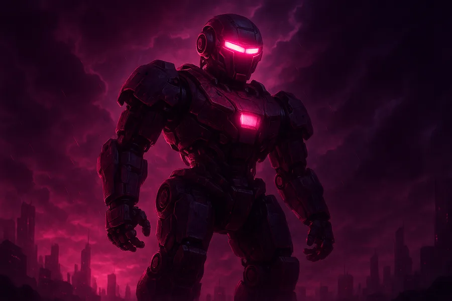 Small Cute Robot In Workshop Robots Wallpaper 19 4K