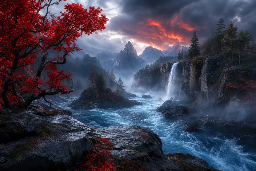 Wild River Canyon Nature Wallpaper 6 4K 7