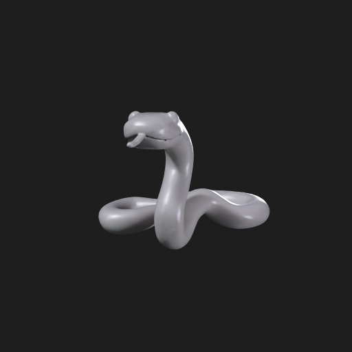 Articulated Flexi Snake Toy STL